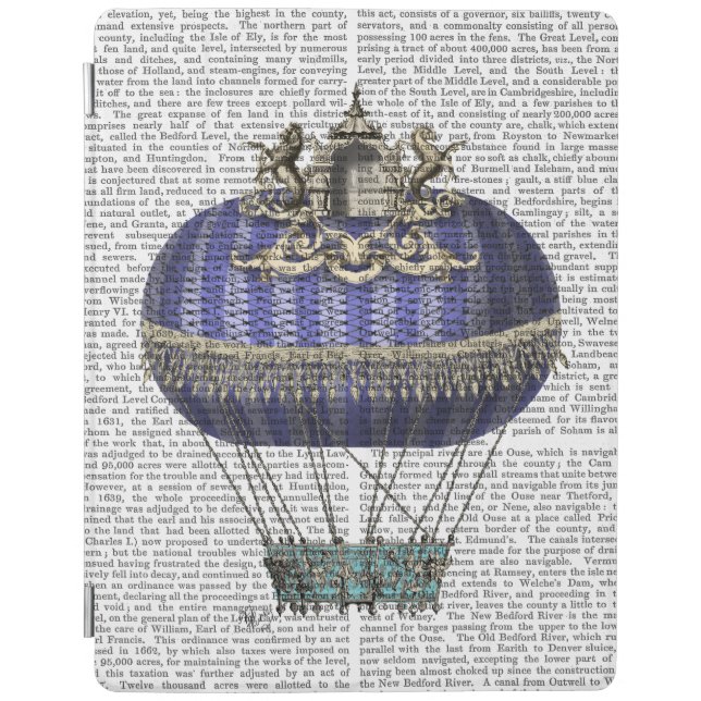 Baroque Fantasy Balloon 5 iPad Air Cover (Front)