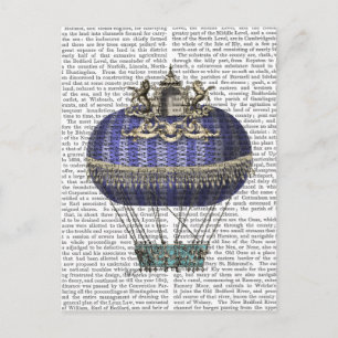Baroque Fantasy Balloon 5 Postcard
