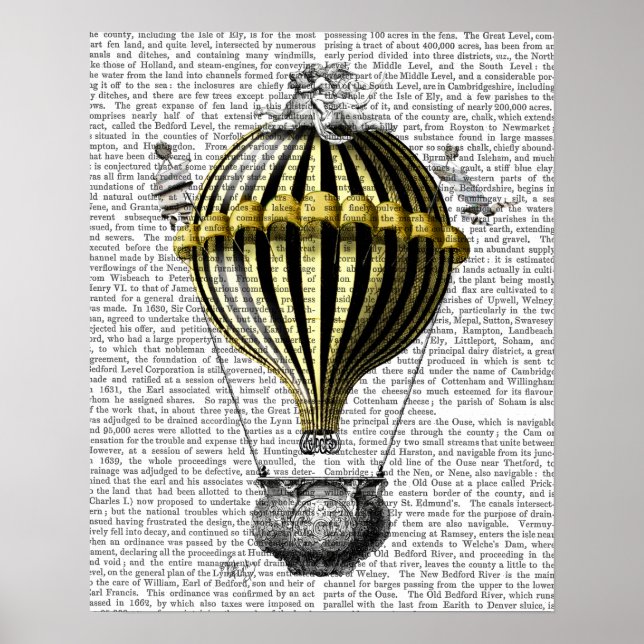 Baroque Fantasy Balloon Poster (Front)