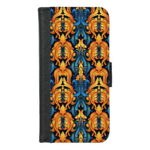Baroque Fire and Ice iPhone 8/7 Wallet Case