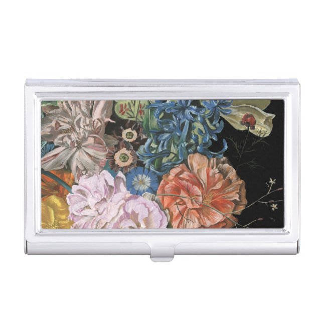 Baroque Floral - Bouquet Business Card Case (Front)