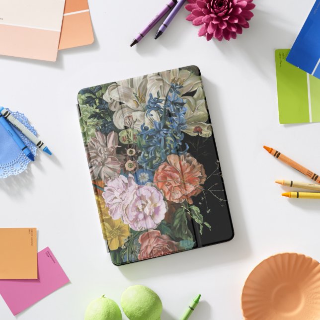 Baroque Floral - Bouquet iPad Pro Cover (Desk)