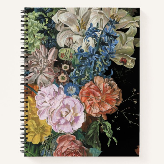 Baroque Floral - Bouquet Notebook (Front)