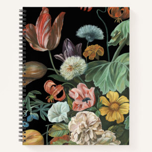 Baroque Floral - Bouquet of Flowers Notebook