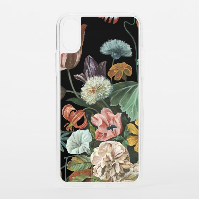 Baroque Floral - Bouquet of Flowers Uncommon iPhone Case (Back)