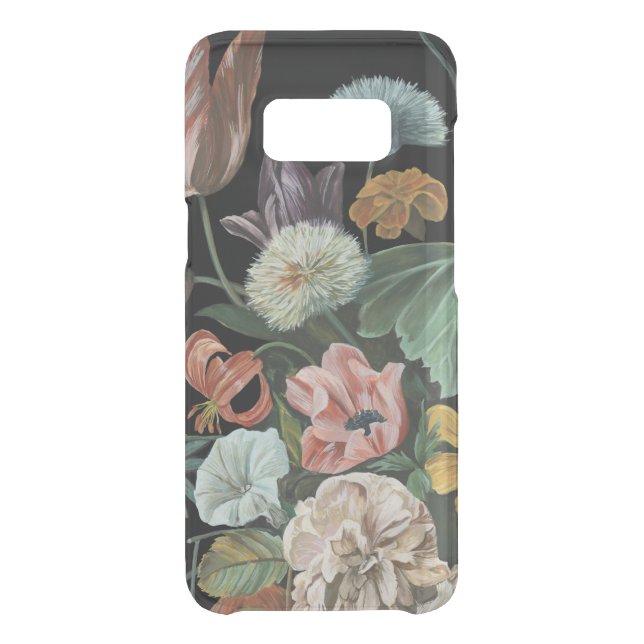 Baroque Floral - Bouquet of Flowers Uncommon Samsung Galaxy Case (Back)
