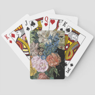 Baroque Floral - Bouquet Poker Cards