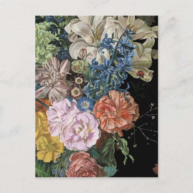 Baroque Floral - Bouquet Postcard (Front)