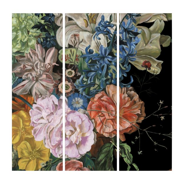 Baroque Floral - Bouquet Triptych (Front)
