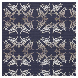 baroque floral pattern fabric