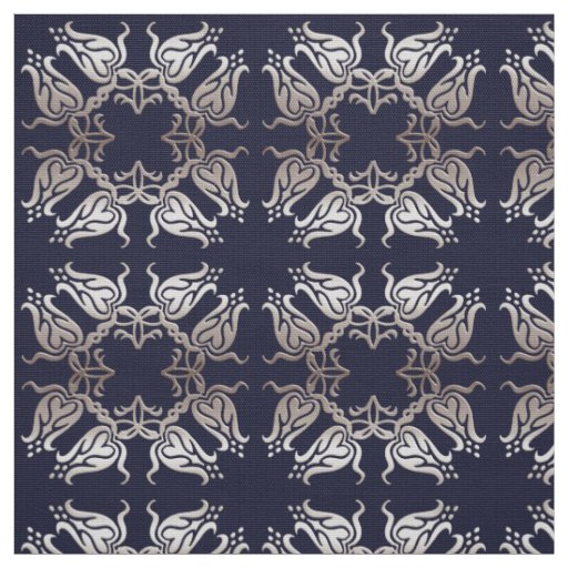 baroque floral pattern fabric