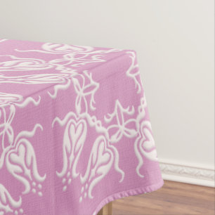 baroque floral pattern tablecloth