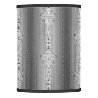 Baroque floral pattern with border lamp shade