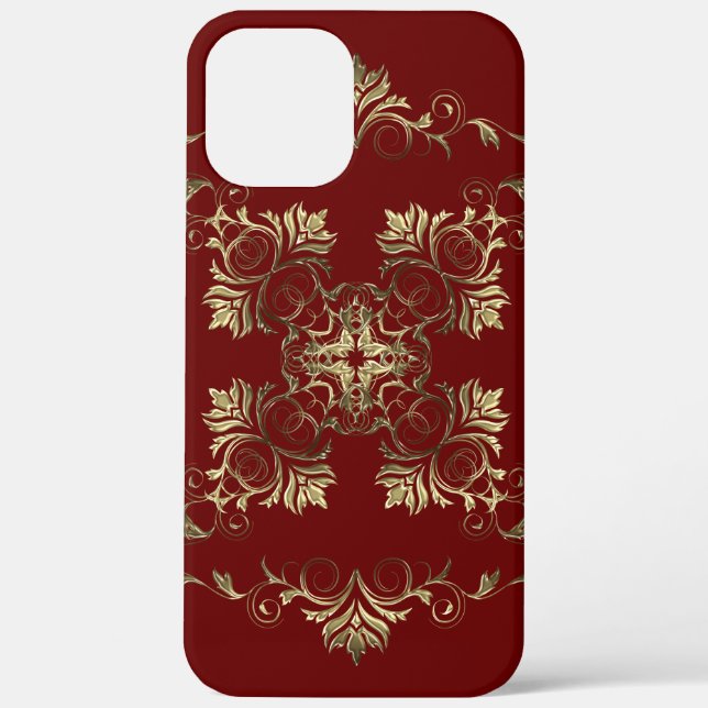 Baroque floral  style . Case-Mate iPhone case (Back)