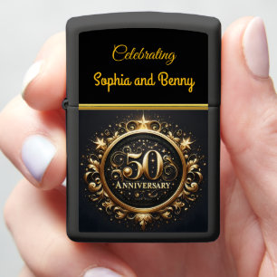 Baroque Gold: 50-Year Celebration Design Zippo Lighter