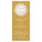 Baroque Golden Plaque Menu Rack Card