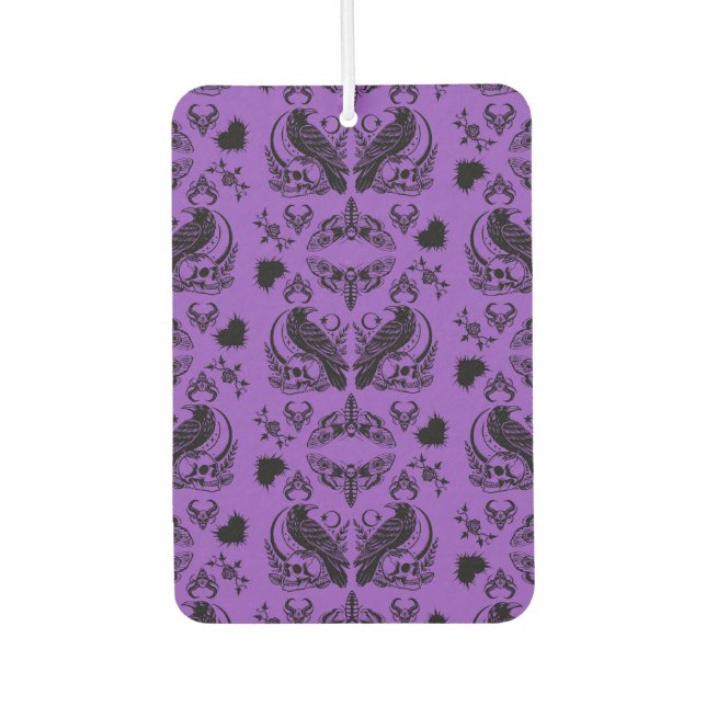 Baroque Gothic Pattern Air Freshener (Front)