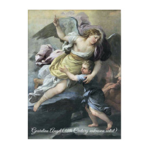 Baroque Guardian Angel Acrylic Print