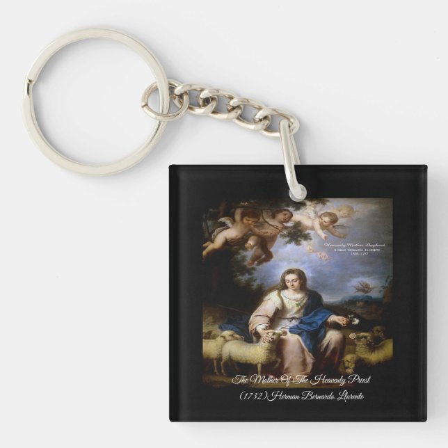 Baroque Heavenly Mother Keychain (Front)