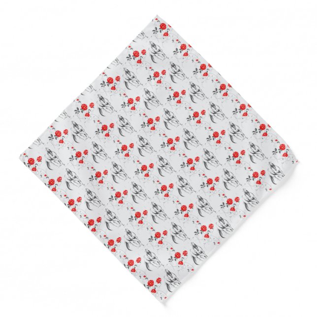 Baroque Horse Bandana (Front)