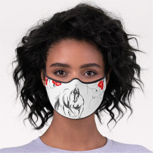 Baroque Horse Face Mask 2