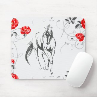 Baroque Horse Mouse Pad