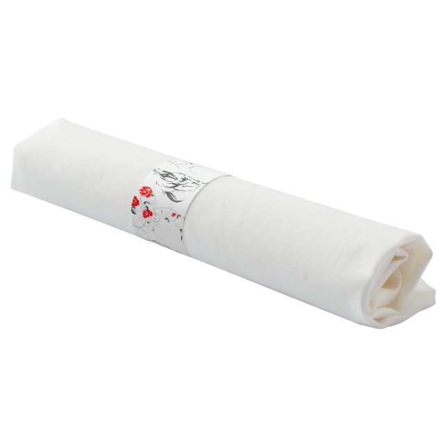 Baroque Horse Napkin Bands (Angled)