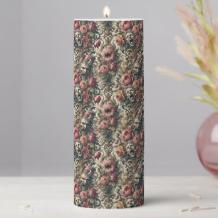 Baroque Hunger Pains – Gothic Sanctum in Delirium Pillar Candle