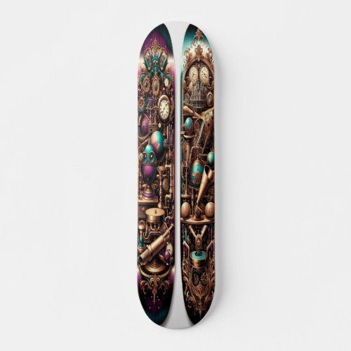 Baroque Industrial Fantasy Skateboard