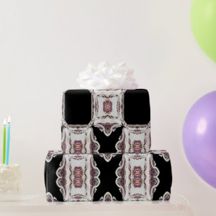 Baroque Kendal Chic Elegant Romantic Wrapping Paper