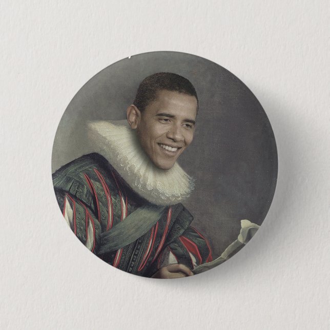 Baroque Obama Button (Front)