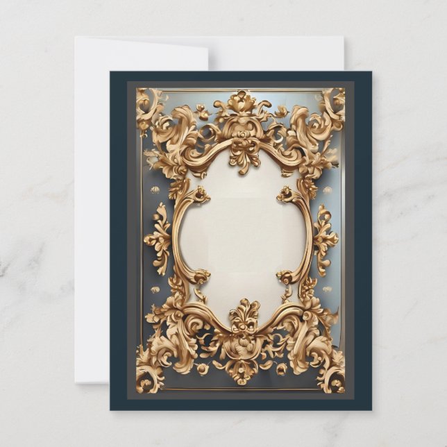 Baroque Opulence Response Card (Front)