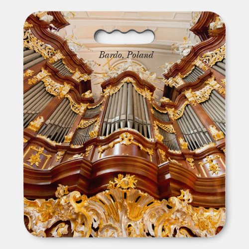 Baroque organ cushion for concerts