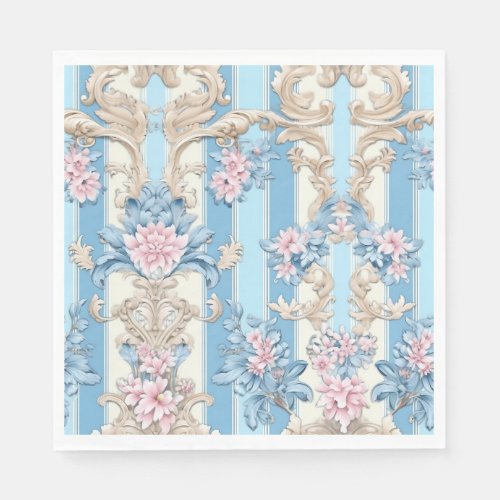 Baroque pastel pattern  napkins