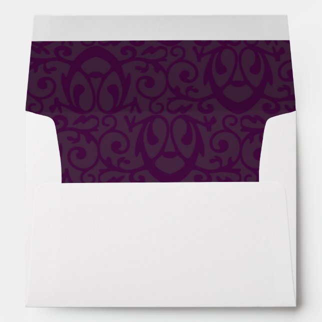 Baroque Pattern Envelope (Back (Bottom))