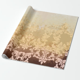 Baroque pattern vintage  wrapping paper