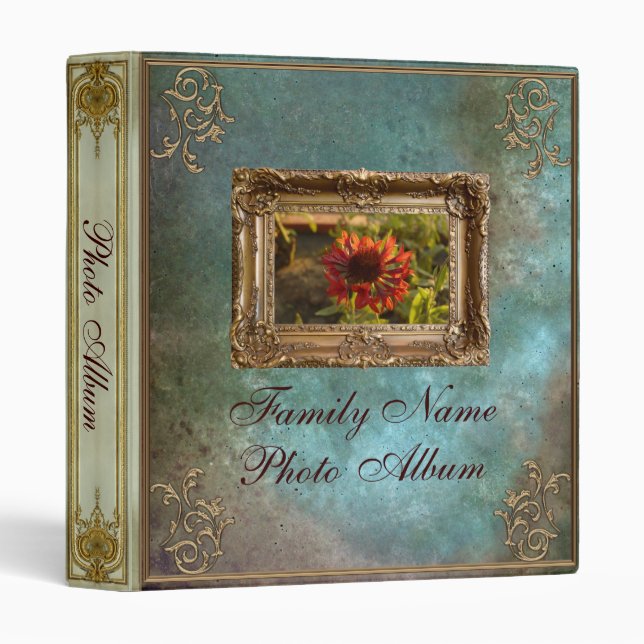Baroque Photo Album - Binder (Front/Spine)