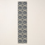 Baroque Punk – Gothic Victorian Elongated Scarf<br><div class="desc">Skulls bloom from brocade in Baroque Punk—a damask riot of defiance and death. Ornate,  unapologetic,  and dressed for the end of the world.</div>