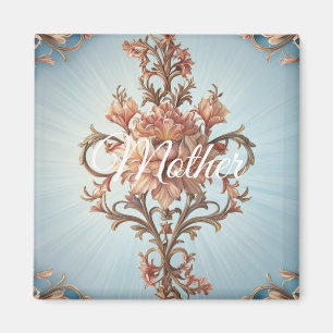 Baroque Rose Magnet