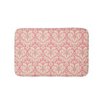 Baroque style damask background 2 bathroom mat