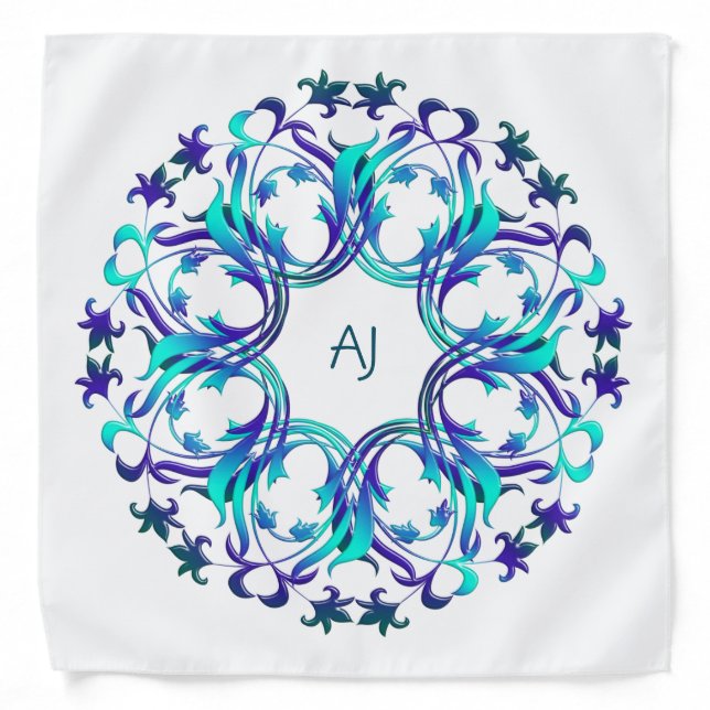 baroque style element bandana (Front)