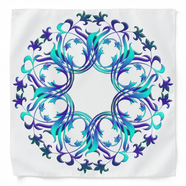baroque style element bandana (Front)