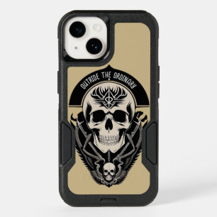 💀 Baroque Style Gothic Skull with Ornamental OtterBox iPhone 14 Case