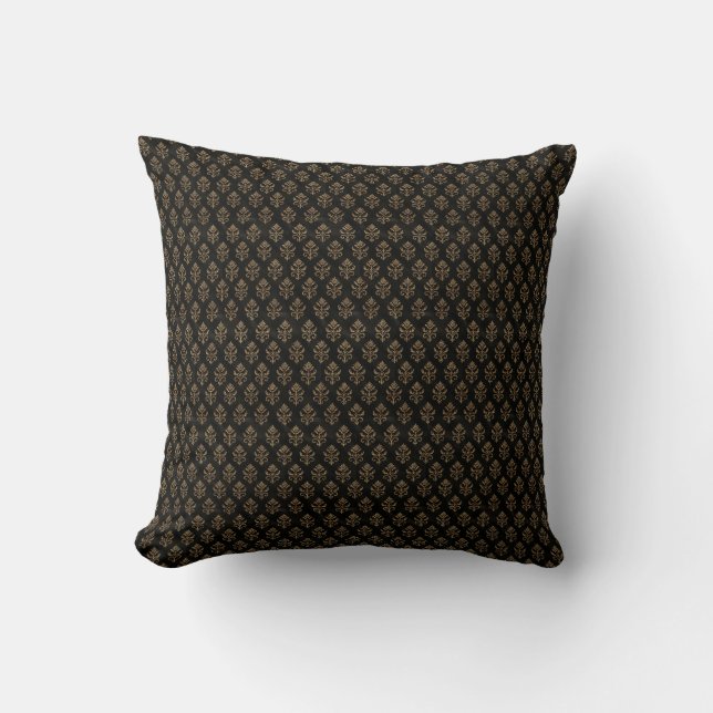baroque-style throw pillow (Front)