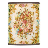 Baroque Victorian floral rose tapestry Lamp Shade (Front)