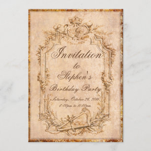 Baroque Vintage Invitation