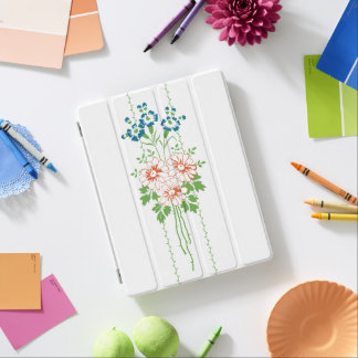 Baroque Wallpaper Flower bouquet... iPad Smart Cover