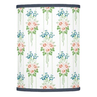 Baroque Wallpaper Flower bouquet Lamp Shade