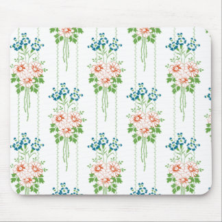 Baroque Wallpaper Flower bouquet... Mouse Pad