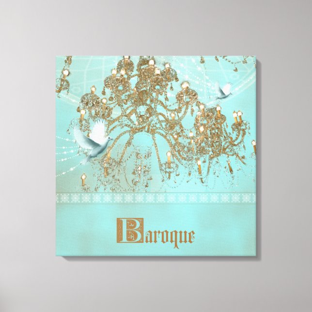 BAROQUE - Wrapped Canvas Print (Front)